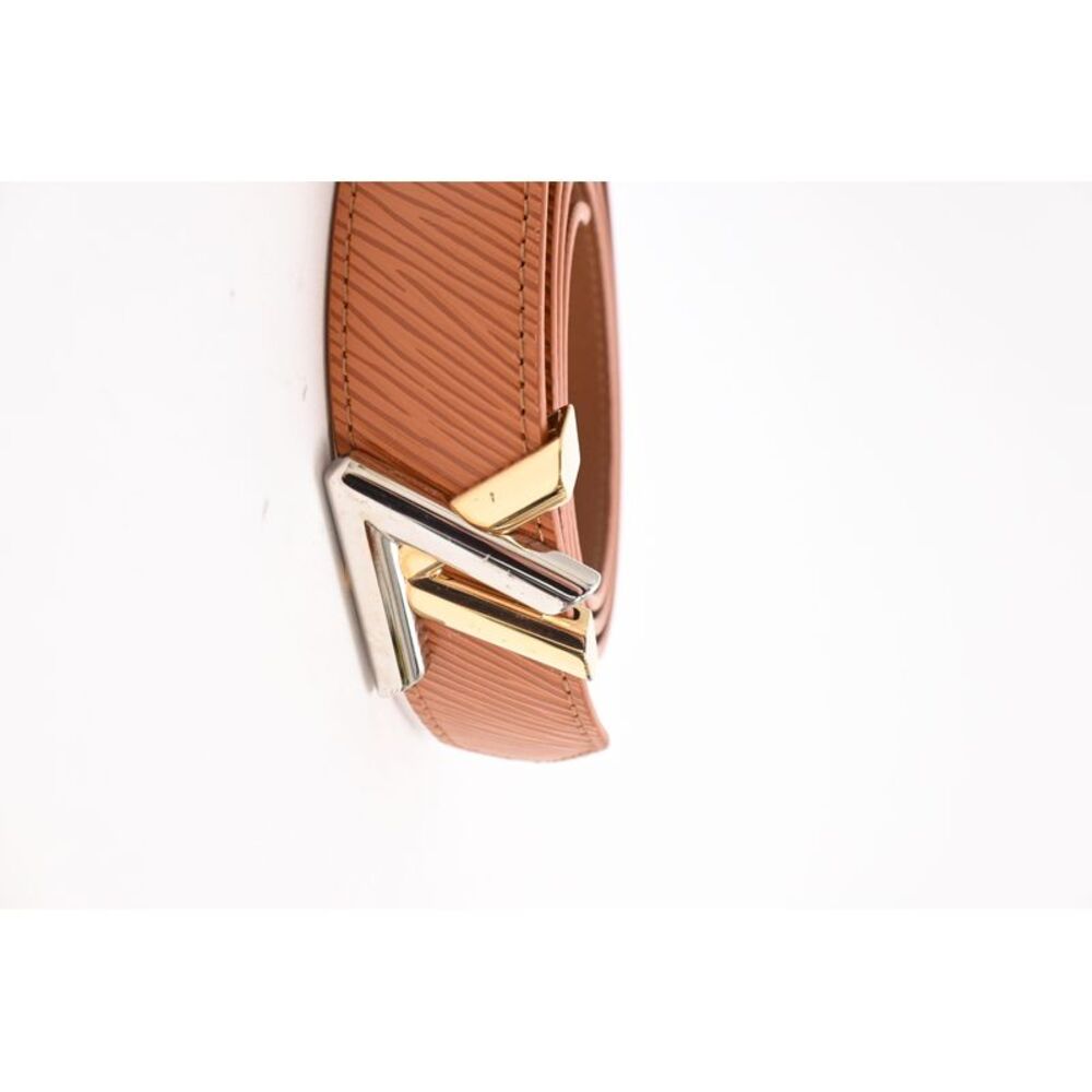 Louis Vuitton Twist Belt in Brown Epi Leather - Picture 6 of 10